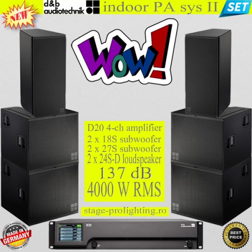 d&b indoor PA sys II SET d&b indoor PA sys II SET